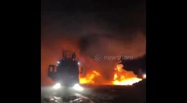 The strike near Damascus hit targets of the Iranian IRGC Quds Force. Several arrivals have been reported