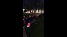 March against the newly formed Pro Life Society for Pro Choice. At the university of Manchester