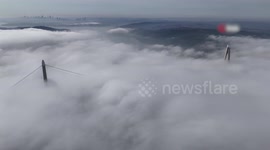Dense fog disrupts life, transport in Istanbul