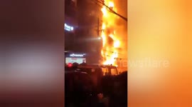 Bangladesh building fire kills 45, injures dozens admitted Hospital