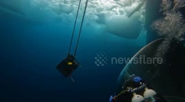 Сoast Guard Divers Brave Antarctic Depths to Save Icebreaker