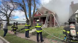 Six Rescued from Home Fire in Indianapolis, USA