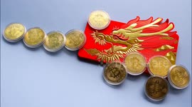 Citizen display bitcoin in Yichang, China