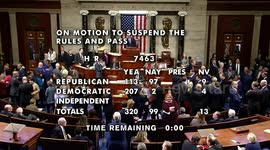 U.S. Congress passes stopgap funding bill to avert gov't shutdown one day ahead of deadline