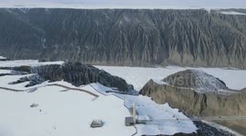 Dushanzi Grand Canyon in Karamay, China