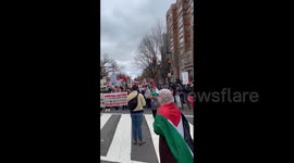 US: ‘Millions March For Palestine’ Protesters March Through Washington, D.C.