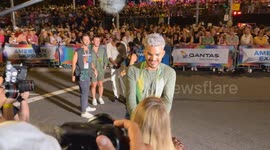 Adam Lambert at Sydney Gay and Lesbian Mardi Gras Parade