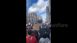 US: ‘Millions March For Palestine’ March In Downtown Los Angeles, CA