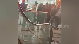 Two killed when iron grill falls from shopping mall roof in India