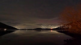 Timelapse of stunning aurora over UK's Lake District