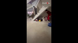 Grandson scares the hell out his lovely Grandma *Hilarious Reaction*