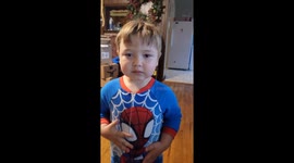Little Boy Mispronounces the Word
