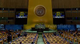 UNGA president calls for great efforts to resolve Gaza crisis