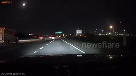Drunk driver causes crash on I-5 South Exit, California
