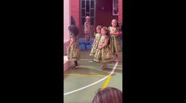 Touching moment: daughter's Kuwait National Day performance interrupted by heartfelt hug