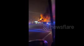 US: Industrial Fire Causes Multiple Explosions In Clinton Township, Michigan 3