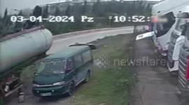 1 dead, 3 injured in fuel tanker explosion in Istanbul