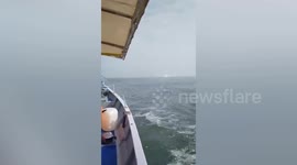 Malaysia Coast Guard helicopter crashes into sea during drills