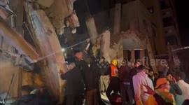 Israel Air Raid Hits Housing In Rafah