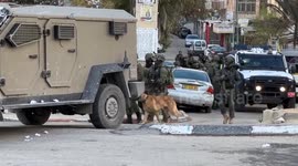 Israeli conduct a raid in West Bank