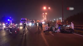 5 killed, 1 wounded in accident on Istanbul's motorway