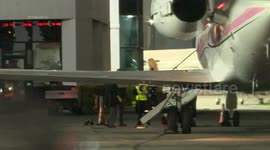 Karol G Private Jet Has an Emergency Landing at Van Nuys in Los Angeles, USA