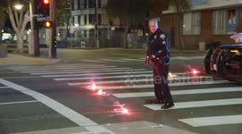 LAPD Sergeant Interview on Fatal Pedestrian Hit and Run in Los Angeles, USA