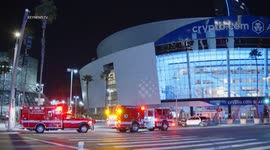 DTLA Stabbing Victim Found Outside Crypto.com Arena in Los Angeles,, USA