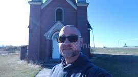 Man discovers entire abandoned town with church, post office and homes left to rot (part 1)