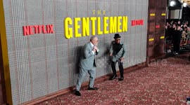 Ray Winstone and Giancarlo Esposito attend The Gentlemen - UK Series Global Premiere by Netflix, London, UK