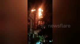 Fire broke out at hi- tech hydraulic company in South India