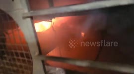 Fire broke out in incense manufacturing factory in Kavinagar Industrial Area of Ghaziabad