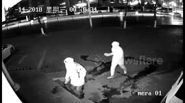 Burglary gone awry: bungling thieves foiled by friendly fire in failed heist attempt