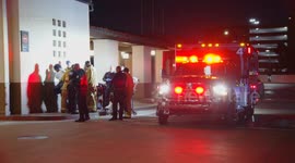 Shooting at Union Station in downtown Los Angeles, CA, USA