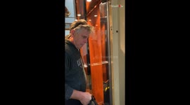 Little girl is happy to be reunited with her grandfather *Heartwarming Reunion*