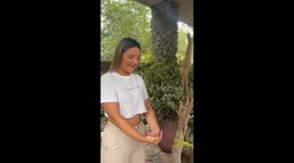 Woman is delighted to hold a cute koala in her arms for the first time *Wholesome*