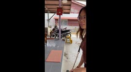 Girl's surprise return home turns 80 y/o grandma into a kid in a candy store