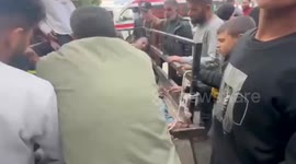 Palestinians Rushed To Hospital After Israeli Raid