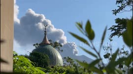 Mount Marapi in West Sumatra, Indonesia, has erupted 246 times since the first eruption, which killed 24 climbers.