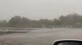 US: Severe Storm Moves Across South Florida Bringing Damaging Winds And Large Hail
