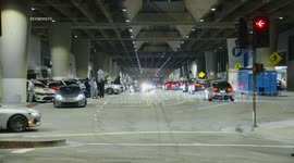 Street Takeover Shut Down by Police in Los Angeles, USA