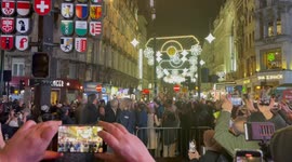 London Mayor Sadiq Khan leads the countdown for London’s Ramadan Lights Switch On