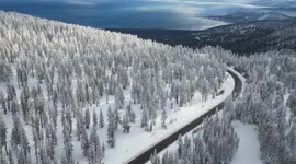 Snow Removed After Epic Sierra Nevada Storm