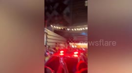 Thai and Filipino transgender sex workers clash in Bangkok, Thailand