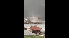 Tornado strikes Turkey: raw footage reveals destructive force