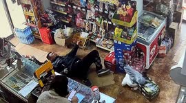 Father attempting to amuse daughter ends in sending her flying in China