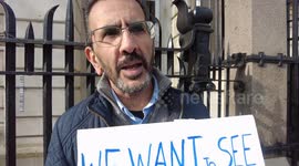 Protest against the Royal College of GPs: Stop misleading us with fake doctors, London, UK