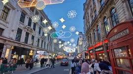 Ramadan lights return to London's West End for the second year