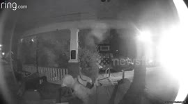 One-legged shoe bandit strikes in Springfield, Ohio