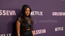 Renee Elise Goldsberry attends Girls5eva by Netflix premiere in Paris Theater in New York